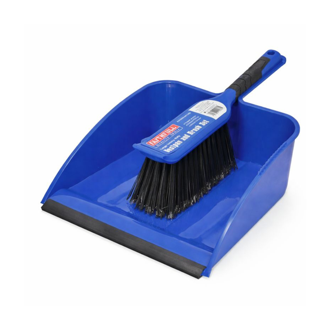 WORKMAN™ Hardware – Plastic Hand Brush and Dustpan Set