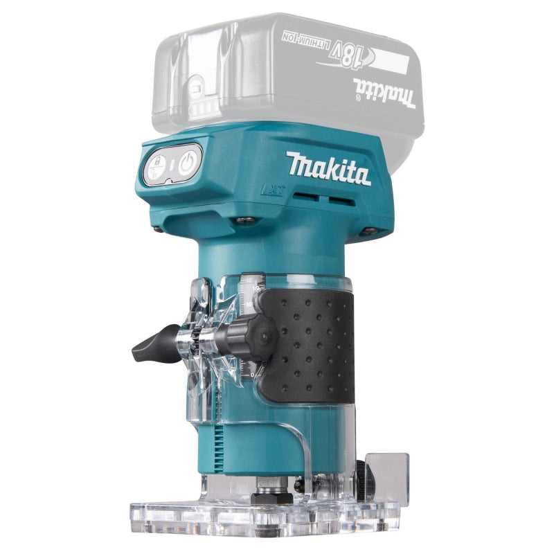 Makita Cordless Wood Router – Compact Trim Router for Woodworking & Carpentry