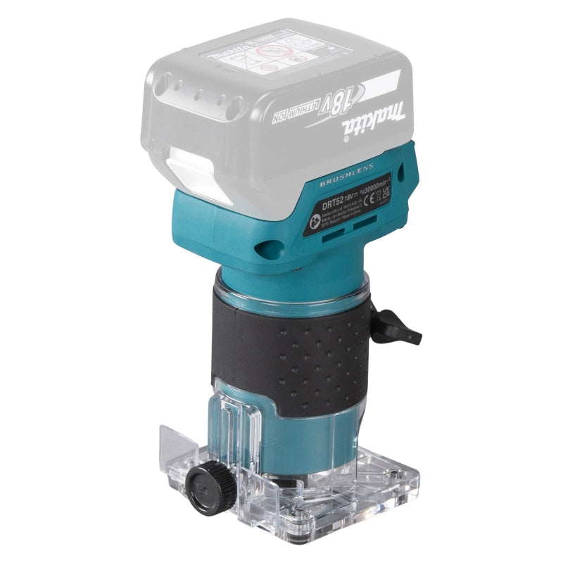 Makita Cordless Wood Router – Compact Trim Router for Woodworking & Carpentry