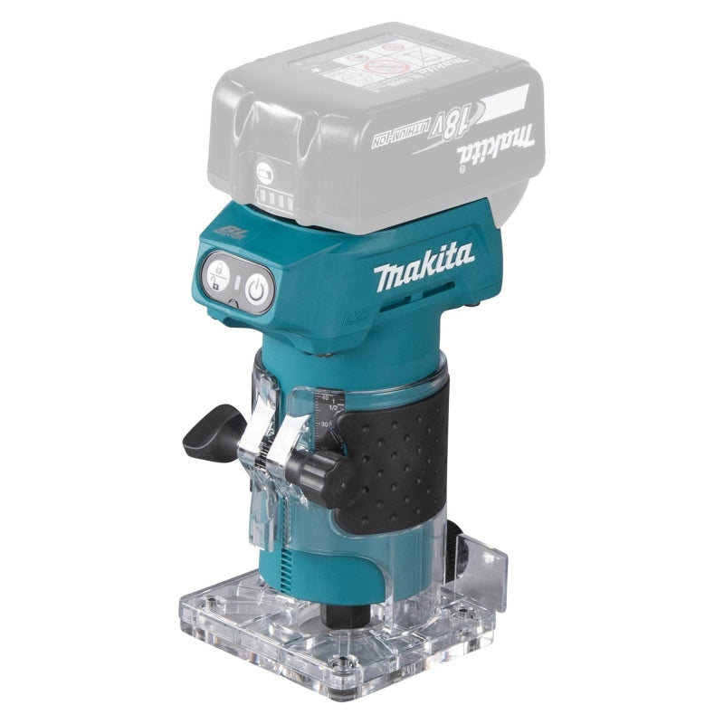 Makita Cordless Wood Router – Compact Trim Router for Woodworking & Carpentry