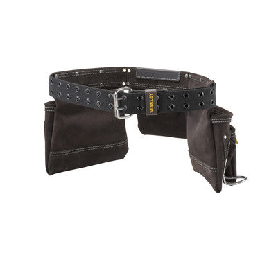 Leather Tool Belt with Pouches – Heavy Duty Work Belt