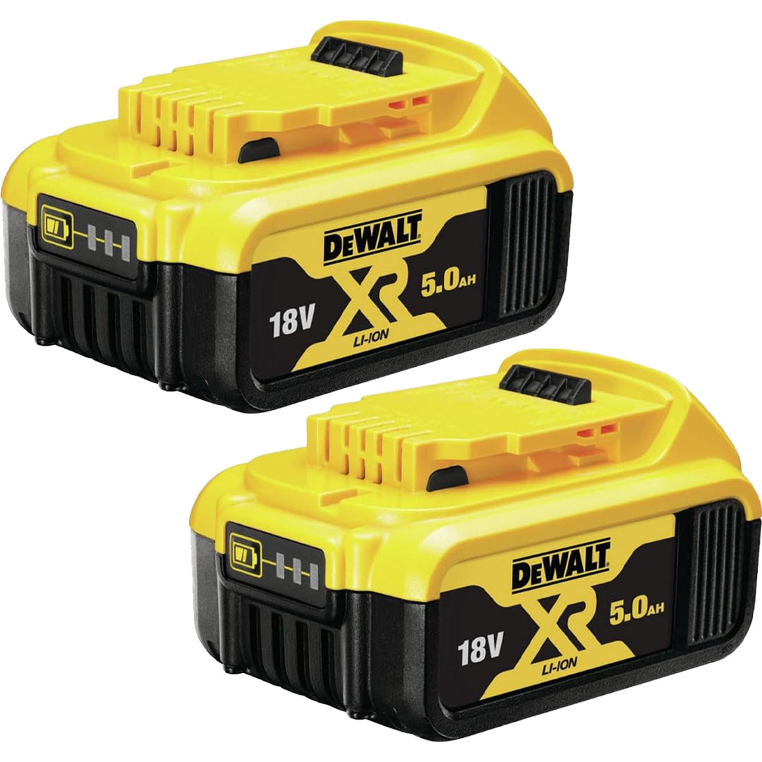 DeWalt Cordless Leaf Blower Kit & Dual 5.0Ah Li-Ion Batteries