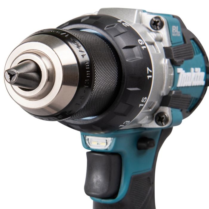 Makita 18V LXT Brushless Cordless Drill Driver with 5.0Ah Lithium-Ion Battery – Heavy Duty Power Tool